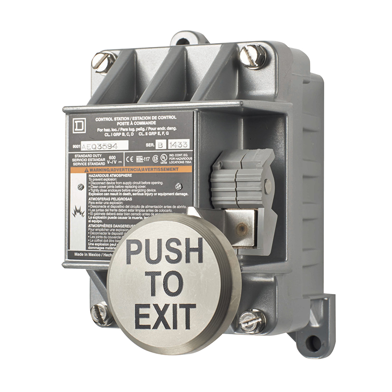 EXP Explosion Resistant Request to Exit Station | Alarm Controls
